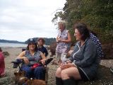 Clamming Andrea & Ellen