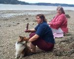 Clamming Jill, Katie & Linda